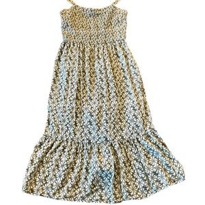 GAP Black and White Midi Dress